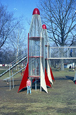 Rocket Ship Climbing Gym