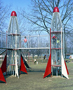 Rocket Ship Climbing Gym